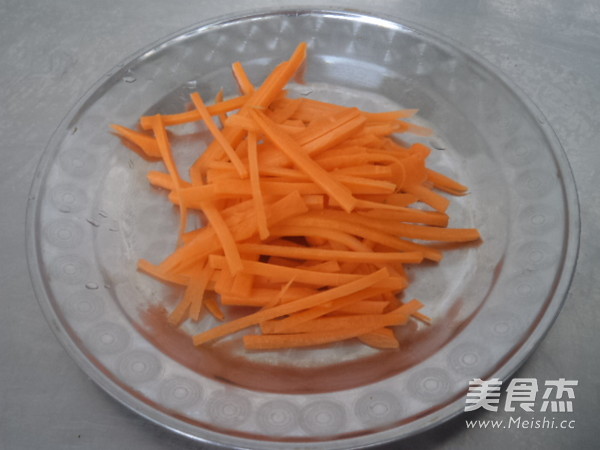 Carrots with Melon Peel recipe