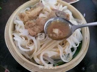 Steamed Hor Fun with Pork Ribs recipe