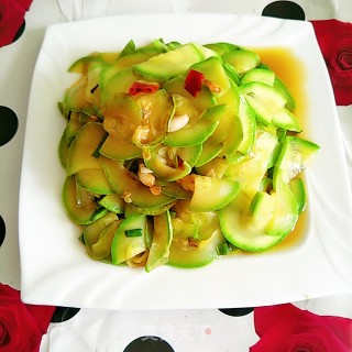 Stir-fried Zucchini Slices recipe