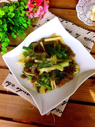 Stir-fried Beef with Shallot