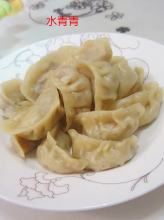 Sweet Potato and Pork Dumplings recipe