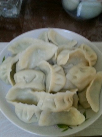 Pork Dumplings with Green Pepper