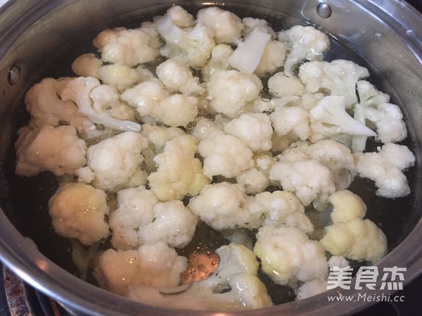 Braised Cauliflower with Pork Belly recipe
