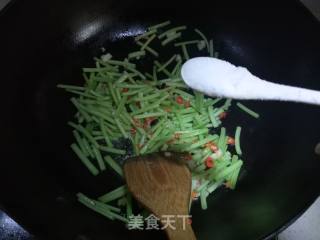 Garlic Sweet Potato Stem recipe