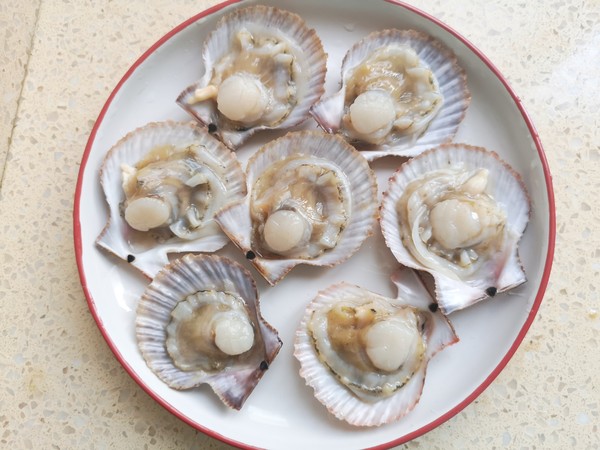 [jin Yu Man Tang] Steamed Scallops with Garlic Vermicelli recipe