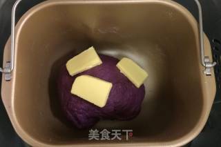 Purple Sweet Potato Mochi Sandwich Soft European recipe