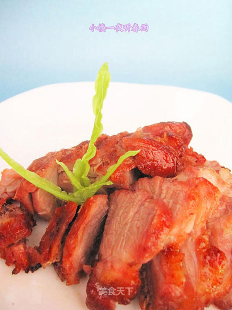 【flying Birds and Beasts】roast Pork with Fragrant Honey Sauce recipe
