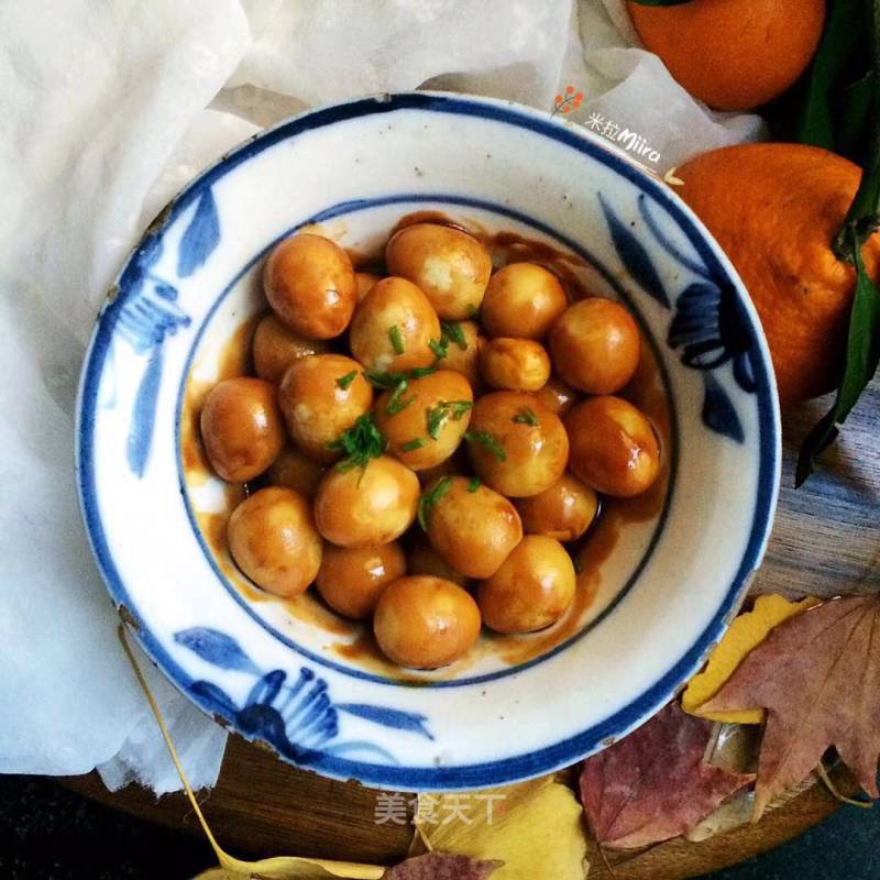 Sweet and Sour Quail Eggs recipe