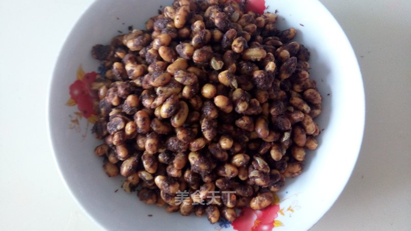 Fried Beans with Shrimp Paste recipe