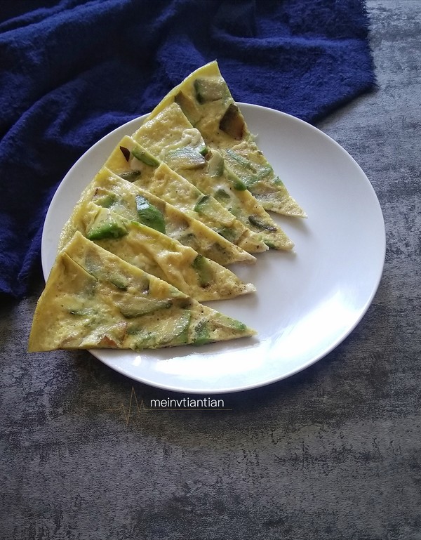 Fried Eggs with Avocado recipe