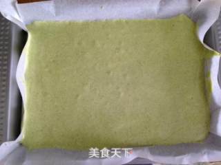 Matcha Cake Roll recipe