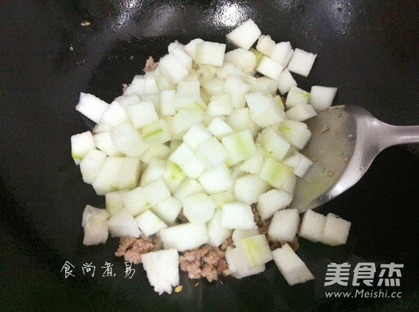 Winter Melon with Minced Meat recipe