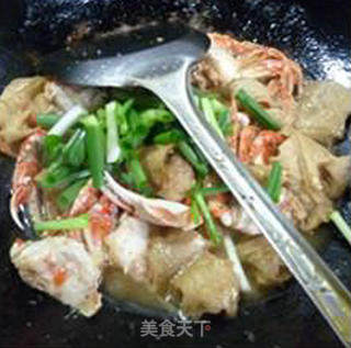 Fried Crab with Gluten recipe