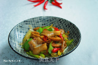 Stir-fried Hot Pepper Sausage recipe