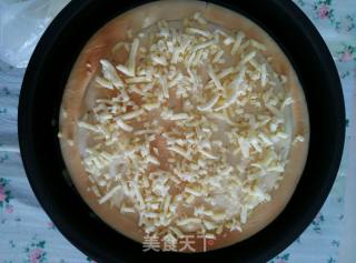 #四session Baking Contest and It's Love to Eat Festival#durian Flavored Mango Sliced Pizza recipe