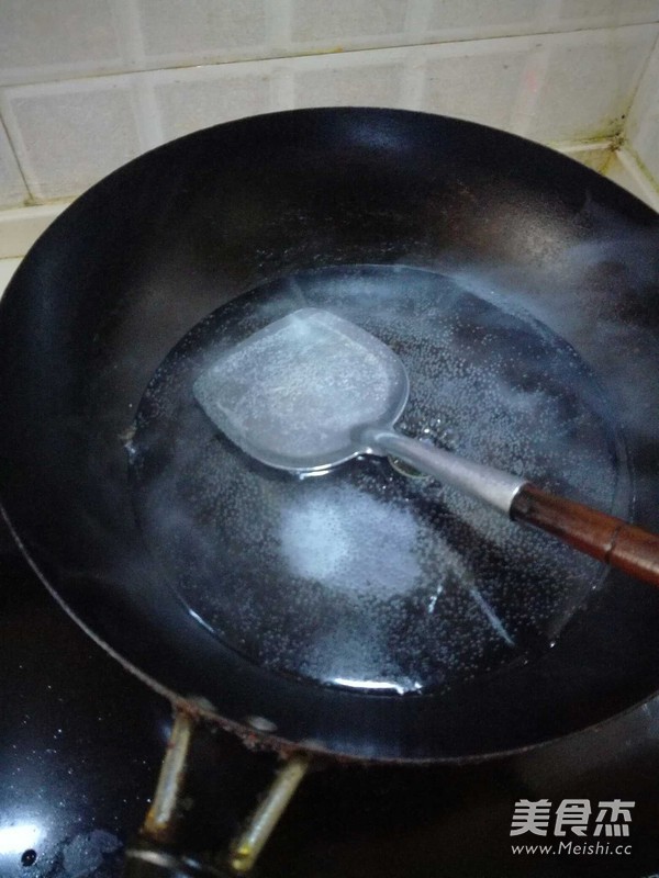 Stir-fried Green Peas and Rice recipe