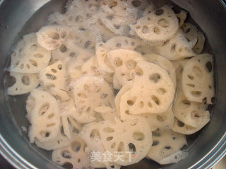 Cold Lotus Root Slices recipe