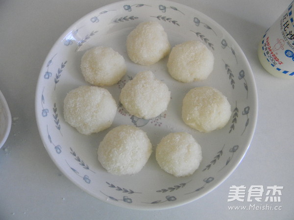 Salad Coconut Glutinous Rice recipe