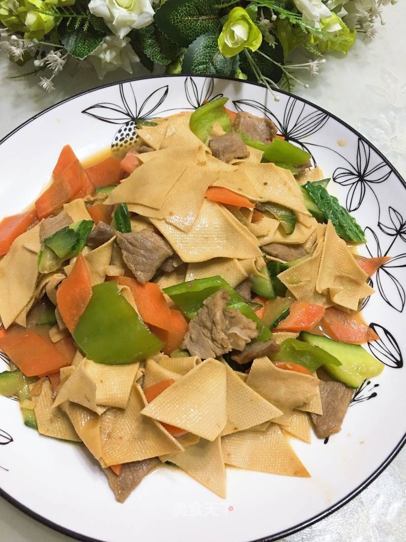 Stir-fried Pork with Mixed Vegetables recipe