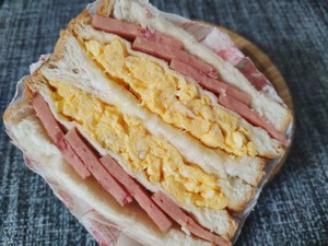 Egg Ham Sandwich 🥪, Spike Bakery, Teach You How to Make Sandwiches, and Can Set Up Food Stalls recipe