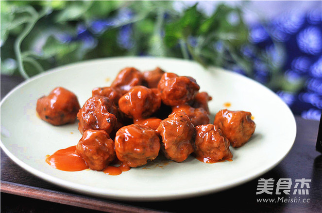 Orange Juice Meatballs recipe