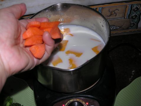 Milk Hot Pot recipe