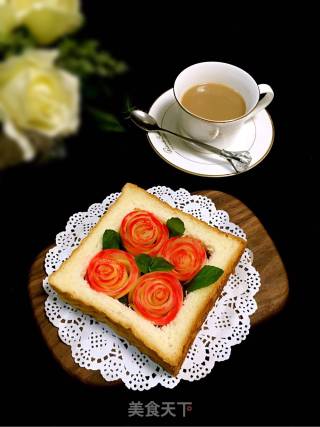 # Fourth Baking Contest and is Love to Eat Festival# Apple Rose Toast recipe