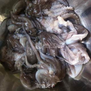 Sauce-flavored Octopus recipe
