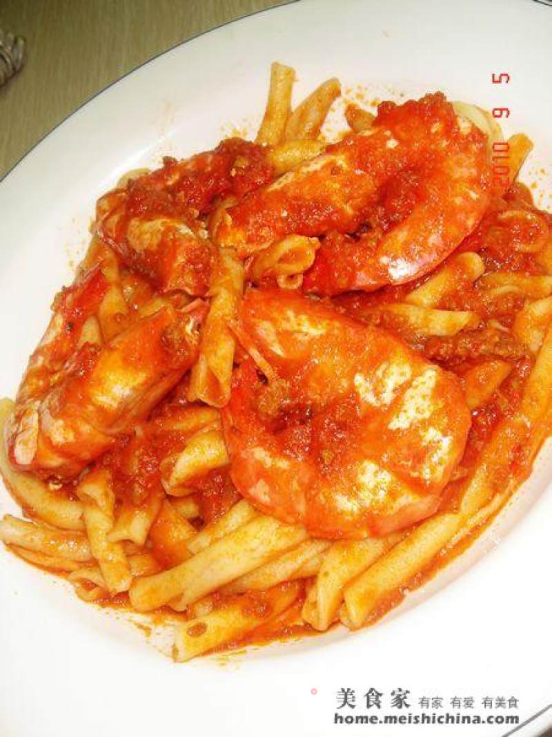 Prawn Spaghetti recipe