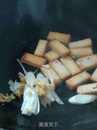 Fried Bean Sprouts with Tofu recipe