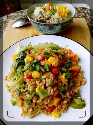 Mango Fried Rice recipe