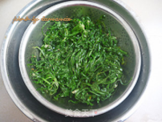 Shepherd's Purse Minced Meat Omelette recipe