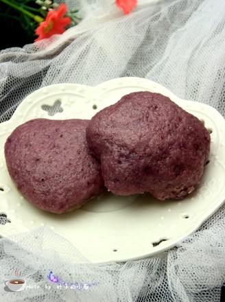 Purple Sweet Potato Multigrain Steamed Bun recipe