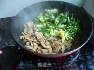 Green Pepper Pork Kidney recipe