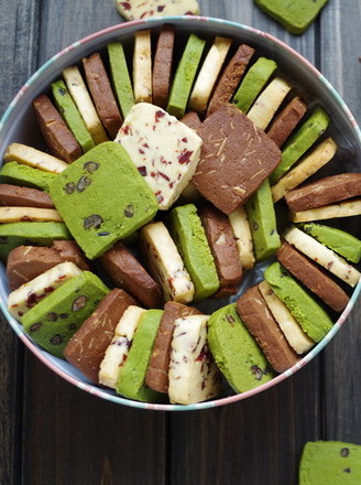 Three-color Biscuit Platter recipe