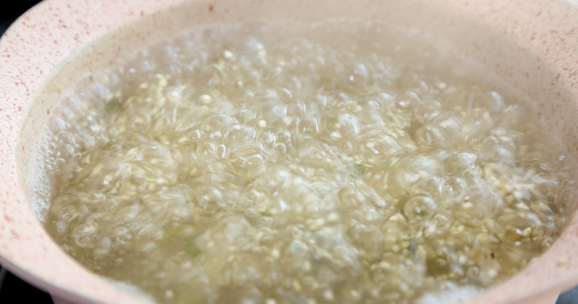 Quinoa and Mung Bean Porridge recipe