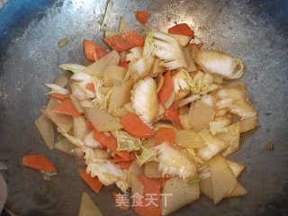 Stir-fried Cabbage Slices recipe