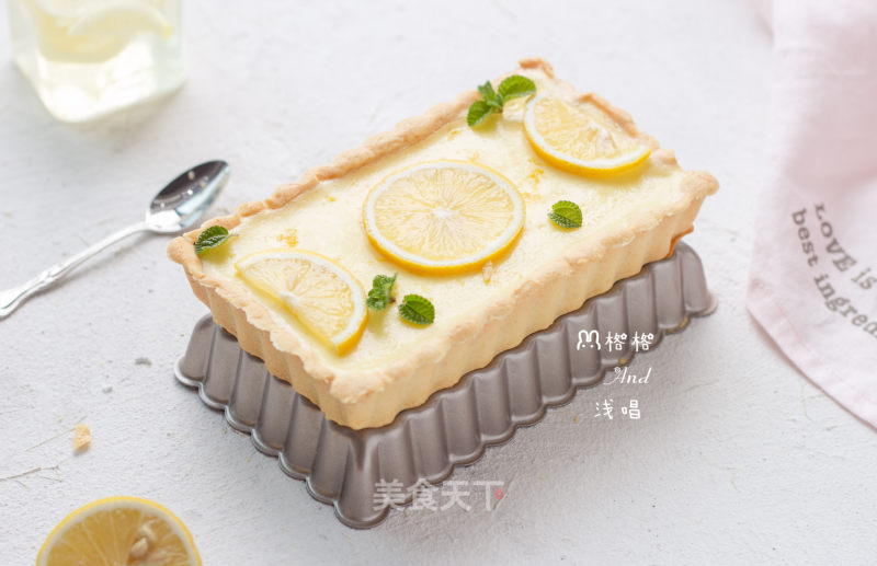 Refreshing Lemon Cheese Tart recipe