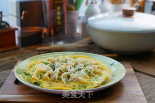 Fried Egg Dumplings recipe