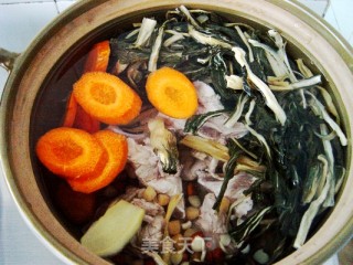 Lao Huo Dried Vegetable Soup recipe