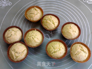 Green Peas and Glutinous Corn Evaporated Cake recipe