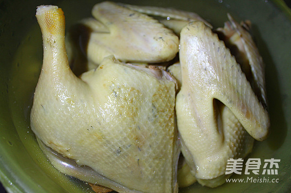 Stewed Old Duck with Polygonatum and Adenophora recipe