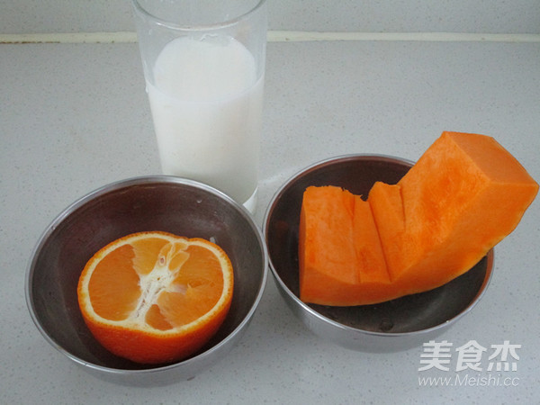 Pumpkin Orange Milk Drink recipe