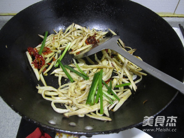 Stir-fried Pleurotus Eryngii recipe