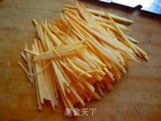 Vinegar Sweet Potato Shreds recipe