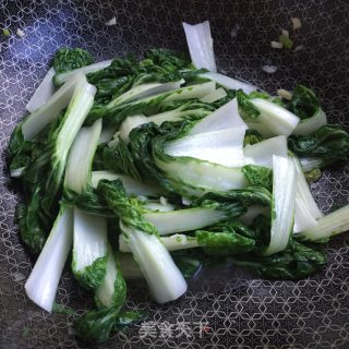Stir-fried Rape recipe
