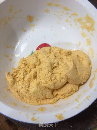 Pumpkin Glutinous Rice Sesame Dumpling recipe