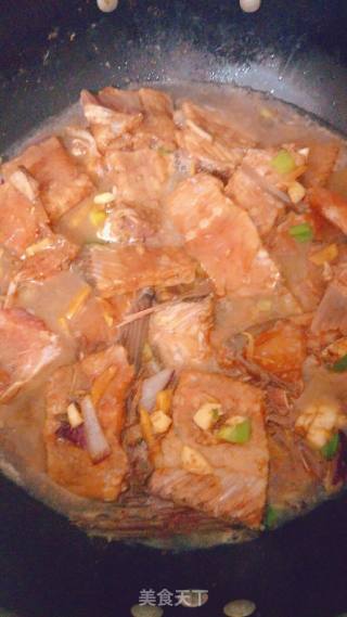 Home-style Braised Fish Cubes recipe