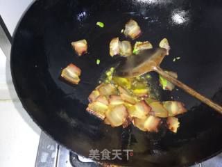 #蜡味#potato Chips with Bacon and Mushrooms recipe