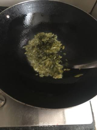 Fried Rice with Sauerkraut Pig Intestines recipe